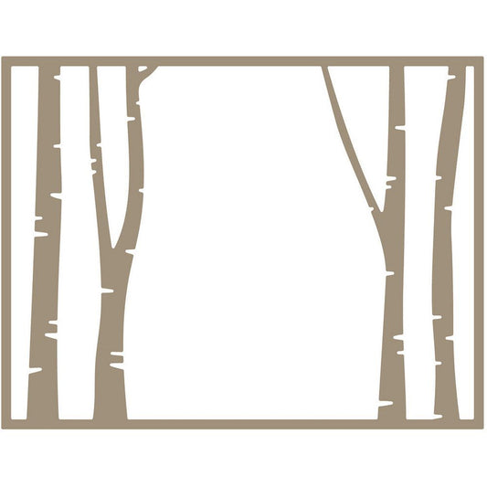 Birch A2 Cover Plate Top - Honey Cuts - Stand - Alone Dies - Retiring - Honey Bee Stamps