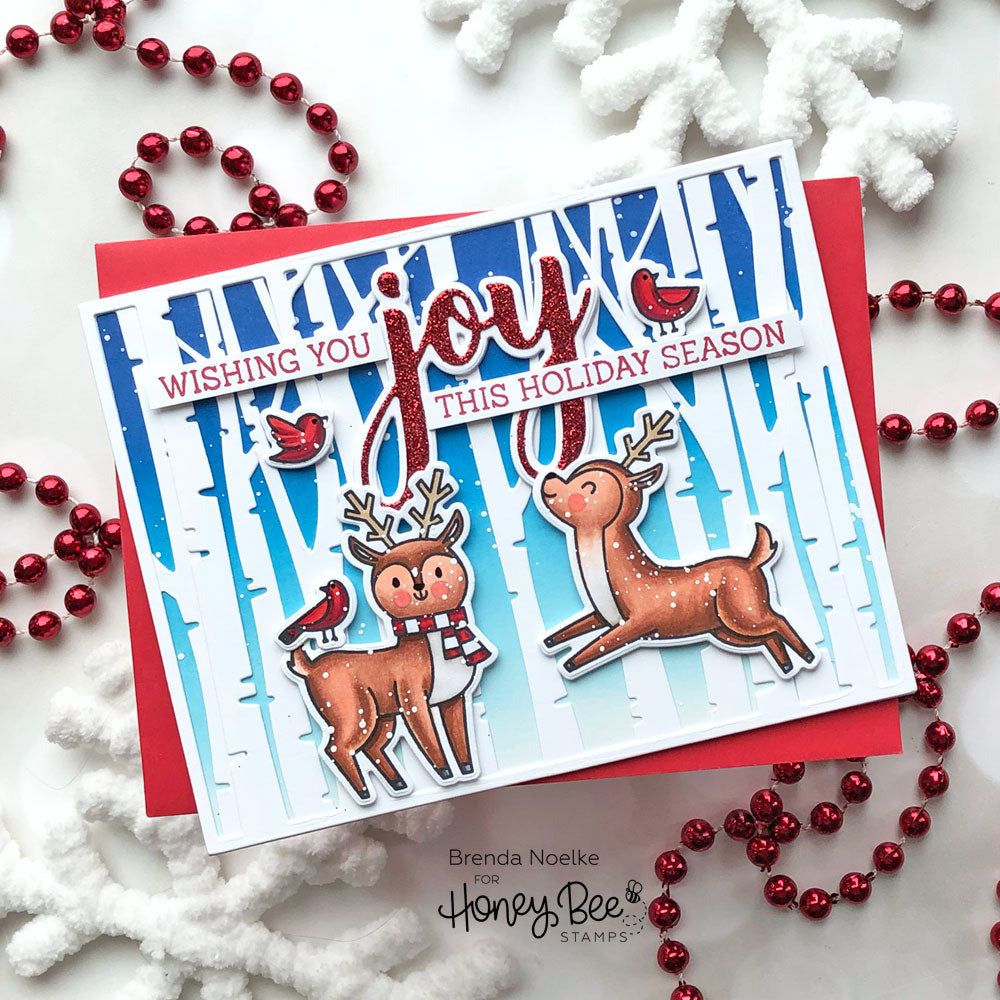 Birch A2 Cover Plate Top - Honey Cuts - Stand - Alone Dies - Retiring - Honey Bee Stamps