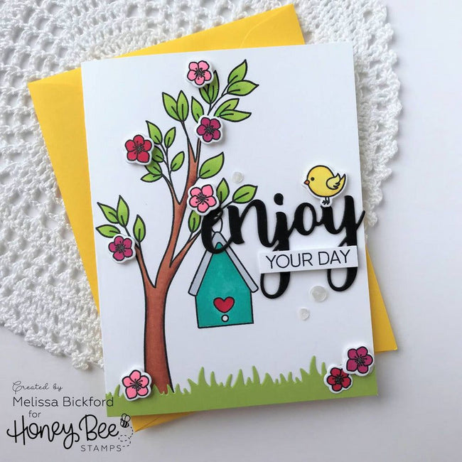 Birds And The Bees - 4x6 Stamp Set - Honey Bee Stamps
