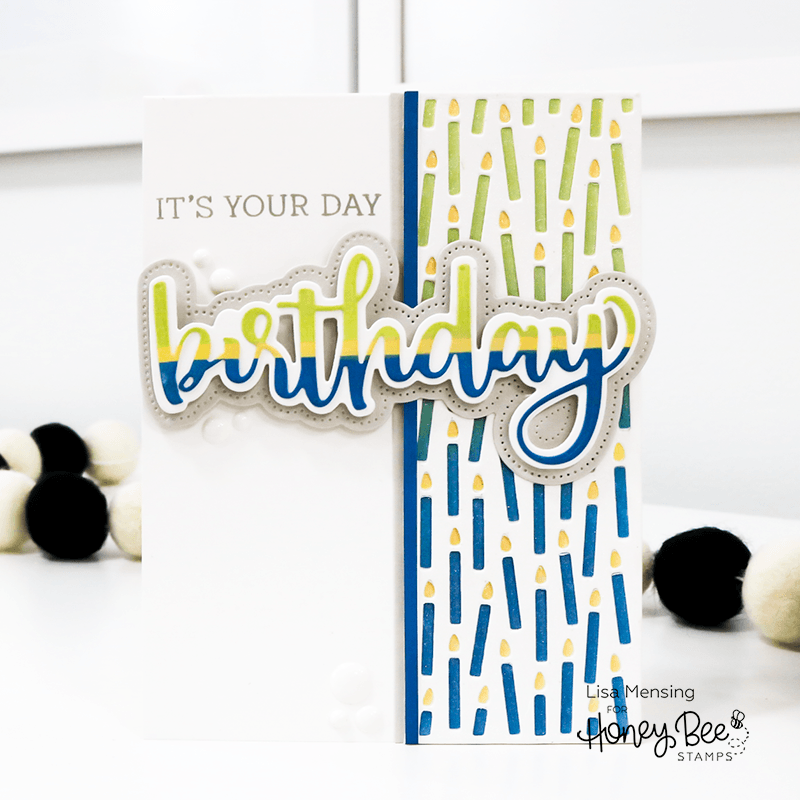 Birthday - 4x4 Stamp Set - Honey Bee Stamps