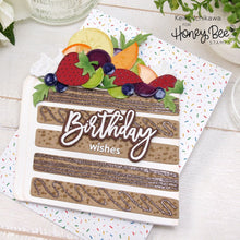 Birthday Cake A2 Card Base - Honey Cuts - Honey Bee Stamps