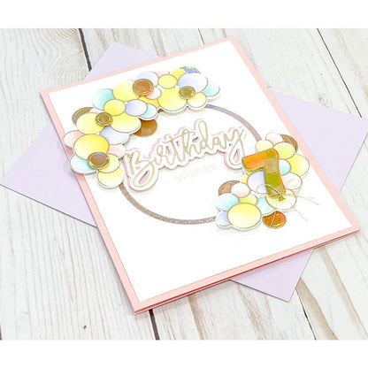 Birthday Wishes - 4x6 Photopolymer Stamp Set - Honey Bee Stamps