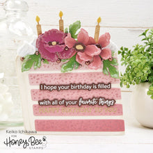 Birthday Wishes - 4x6 Stamp Set - Honey Bee Stamps