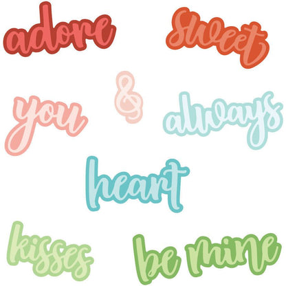 Bitty Buzzwords: Be Mine - Honey Cuts - Stand - Alone Dies - Retiring - Honey Bee Stamps