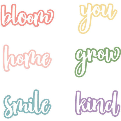 Bitty Buzzwords: Bloom - Honey Cuts - Stand - Alone Dies - Retiring - Honey Bee Stamps