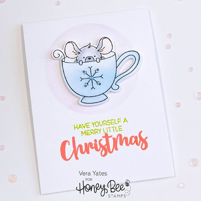 Bitty Buzzwords: Holidays - Honey Cuts - Honey Bee Stamps