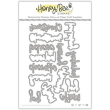 Bitty Buzzwords: Holidays - Honey Cuts - Honey Bee Stamps