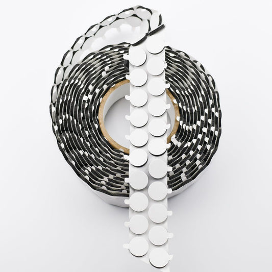 Black Foam Dots With Easy Release Tab 3/4" x 1/8" - 500pk - Honey Bee Stamps