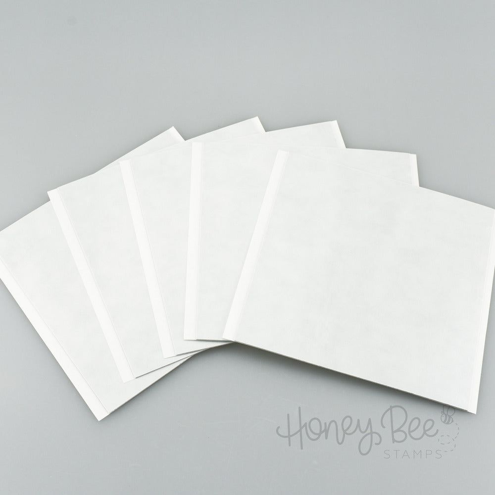 Black Foam Sheets - 6x6 5pk - Retiring - Honey Bee Stamps