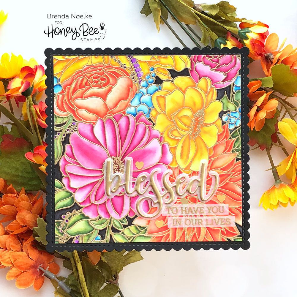 Blessed - Honey Cuts - Honey Bee Stamps