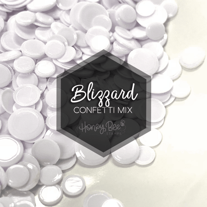 Blizzard White - Confetti Mix - Honey Bee Stamps