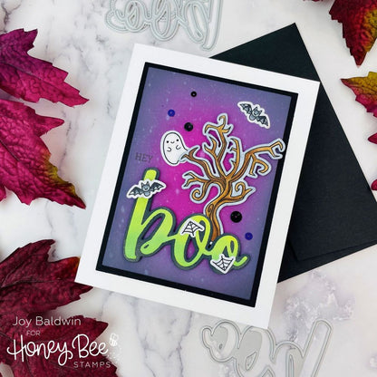 Boo - 3x4 Stamp Set - Honey Bee Stamps