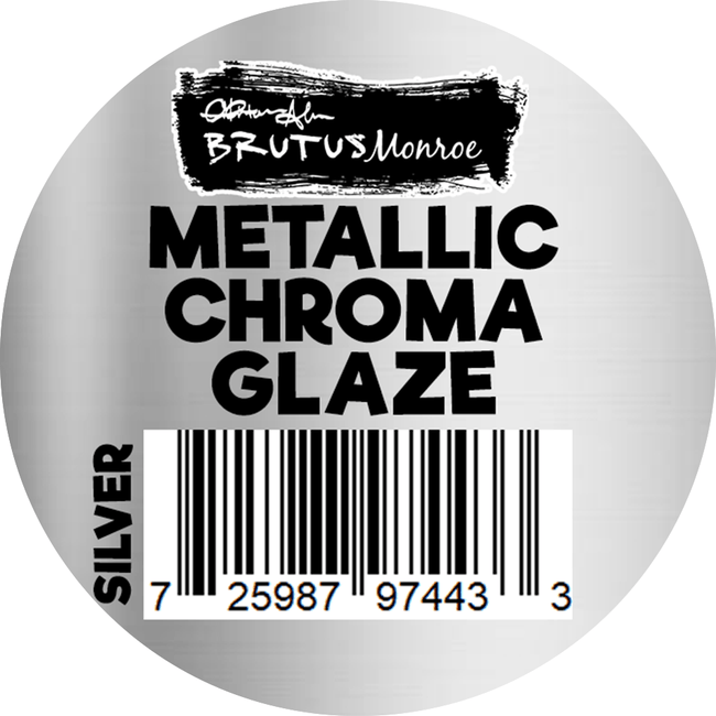 Brutus Monroe Chroma Glaze - Silver - Honey Bee Stamps