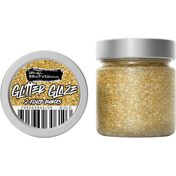 Brutus Monroe Glitter Glaze - Gold - Honey Bee Stamps