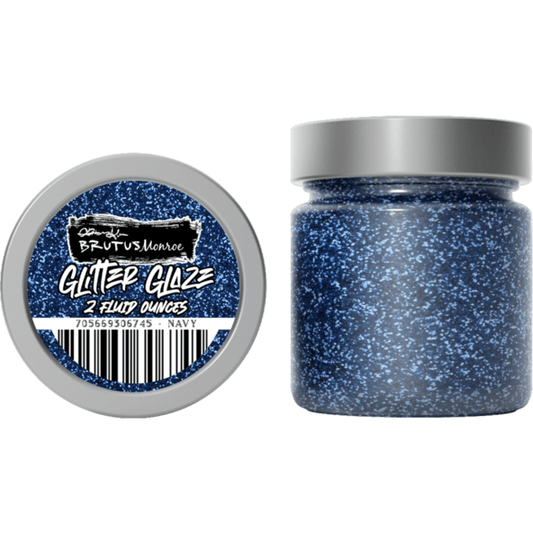 Brutus Monroe Glitter Glaze - Navy - Honey Bee Stamps