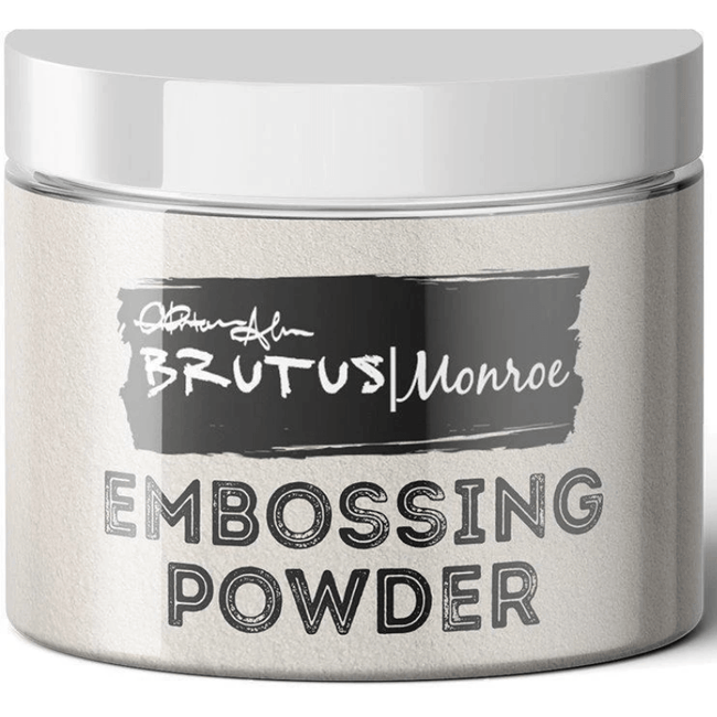 Brutus Monroe Ultra Fine Embossing Powder - Alabaster - Honey Bee Stamps