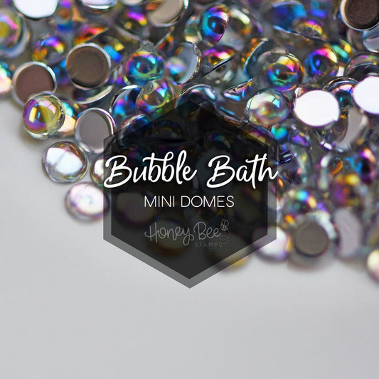 Bubble Bath Mini Domes - Tiny 2mm, 3mm, 4mm, 5mm Dew Drops - Honey Bee Stamps