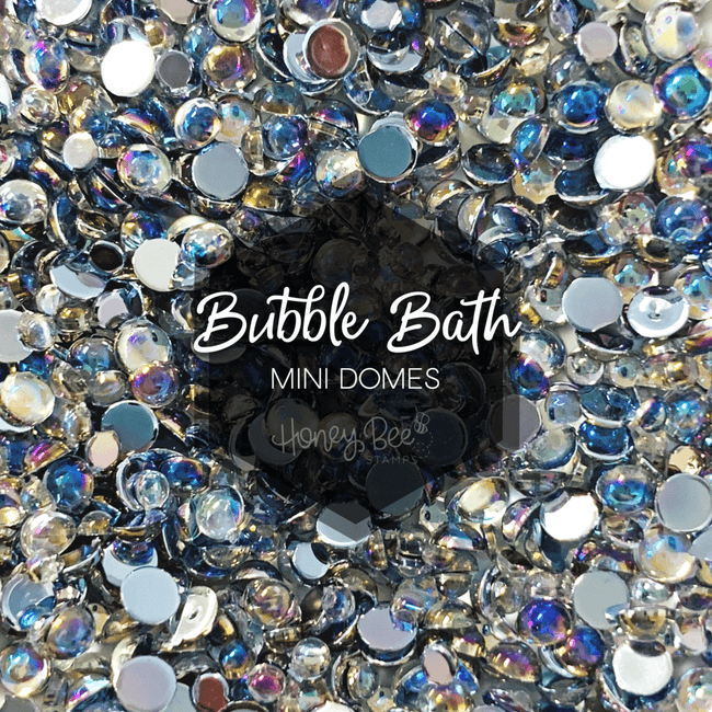 Bubble Bath Mini Domes - Tiny 2mm, 3mm, 4mm, 5mm Dew Drops - Honey Bee Stamps
