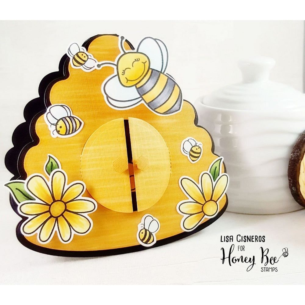 Build - A - Bee - 4x8 Photopolymer Stamp Set - Honey Bee Stamps