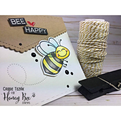 Build - A - Bee - 4x8 Photopolymer Stamp Set - Honey Bee Stamps
