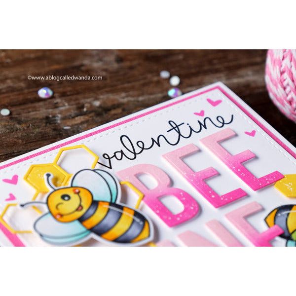 Build-A-Bee - 4x8 Stamp Set - Honey Bee Stamps