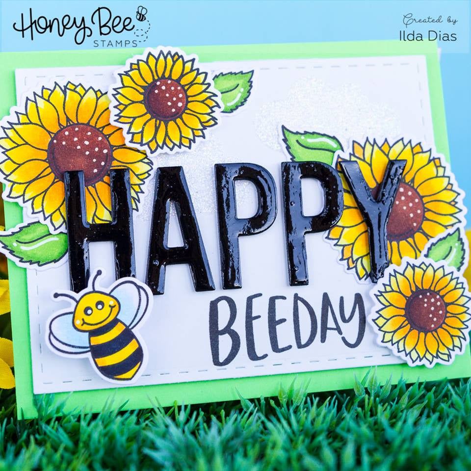 Build - A - Bee - Honey Cuts - Coordinating Dies - Honey Bee Stamps