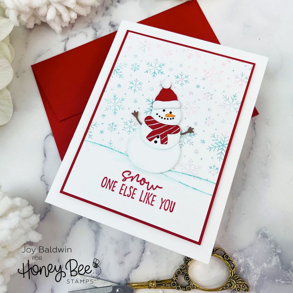 Build A Snowman - Honey Cuts - Stand - Alone Dies - Honey Bee Stamps