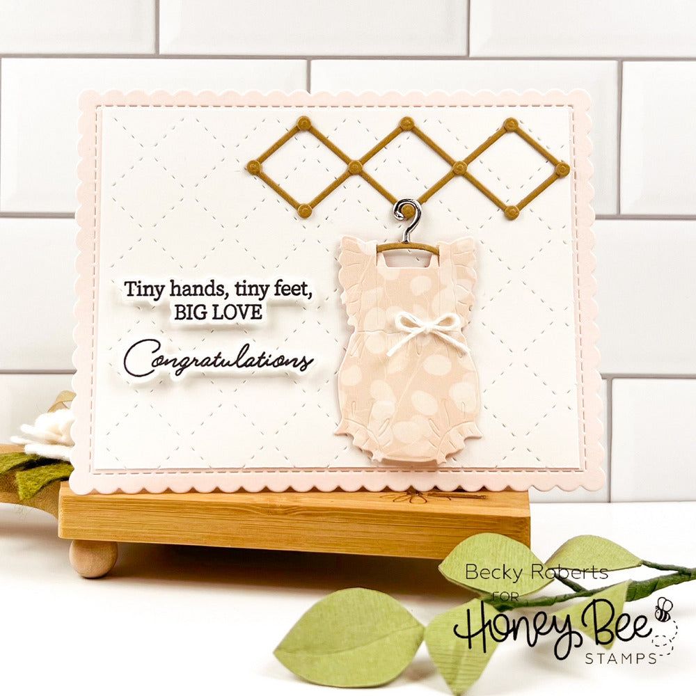 Bundle Of Joy - Honey Cuts - Stand - Alone Dies - Honey Bee Stamps
