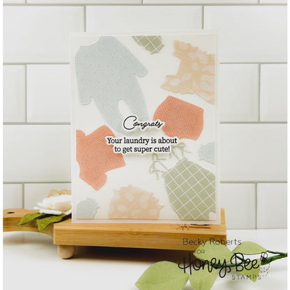 Bundle Of Joy - Honey Cuts - Stand - Alone Dies - Honey Bee Stamps