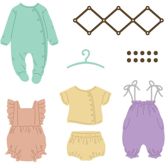 Bundle Of Joy - Honey Cuts - Stand - Alone Dies - Honey Bee Stamps