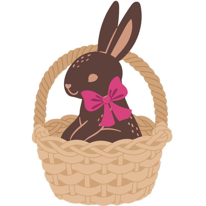 Bunny Basket - Honey Cuts - Stand - Alone Dies - Honey Bee Stamps