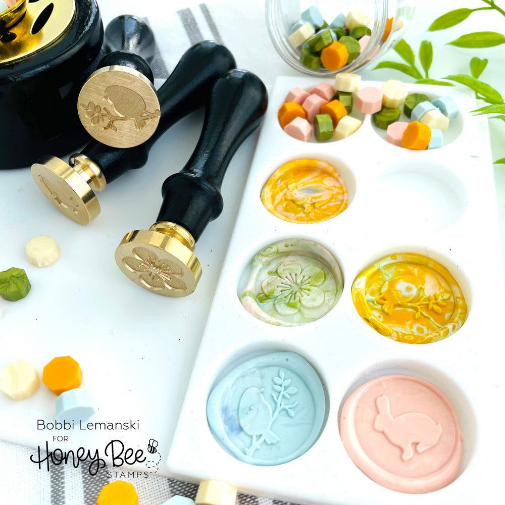 Bunny - Wax Stamper - Honey Bee Stamps