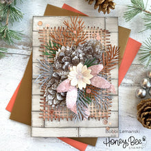Burlap A2 Background - Honey Cuts - Honey Bee Stamps