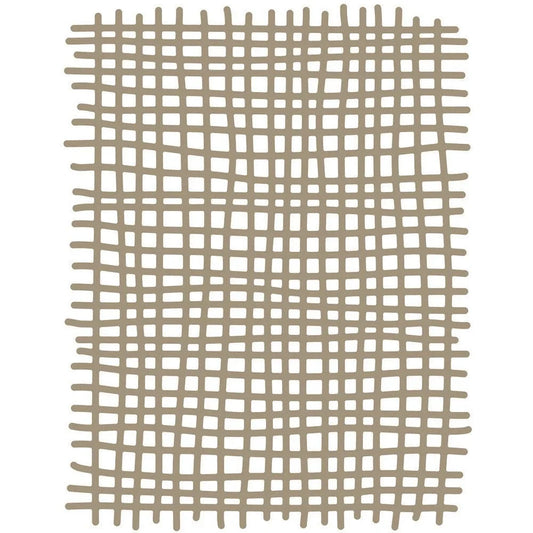 Burlap A2 Background - Honey Cuts - Stand - Alone Dies - Honey Bee Stamps
