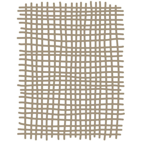 Burlap A2 Background - Honey Cuts - Stand - Alone Dies - Honey Bee Stamps