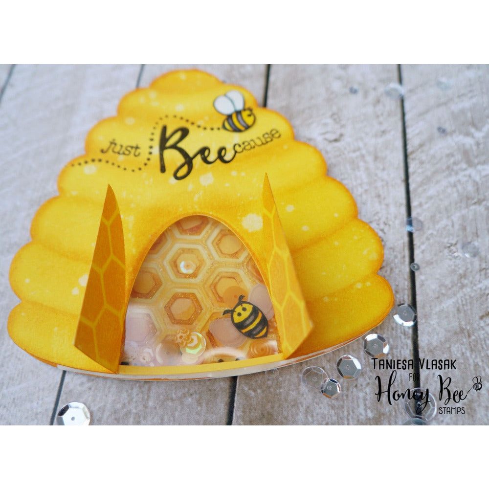 Busy Bees - 4x6 Photopolymer Stamp Set - Honey Bee Stamps