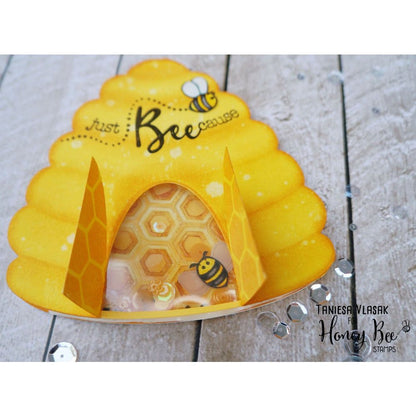 Busy Bees - 4x6 Photopolymer Stamp Set - Honey Bee Stamps