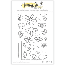 Busy Bees - 4x6 Stamp Set - Honey Bee Stamps