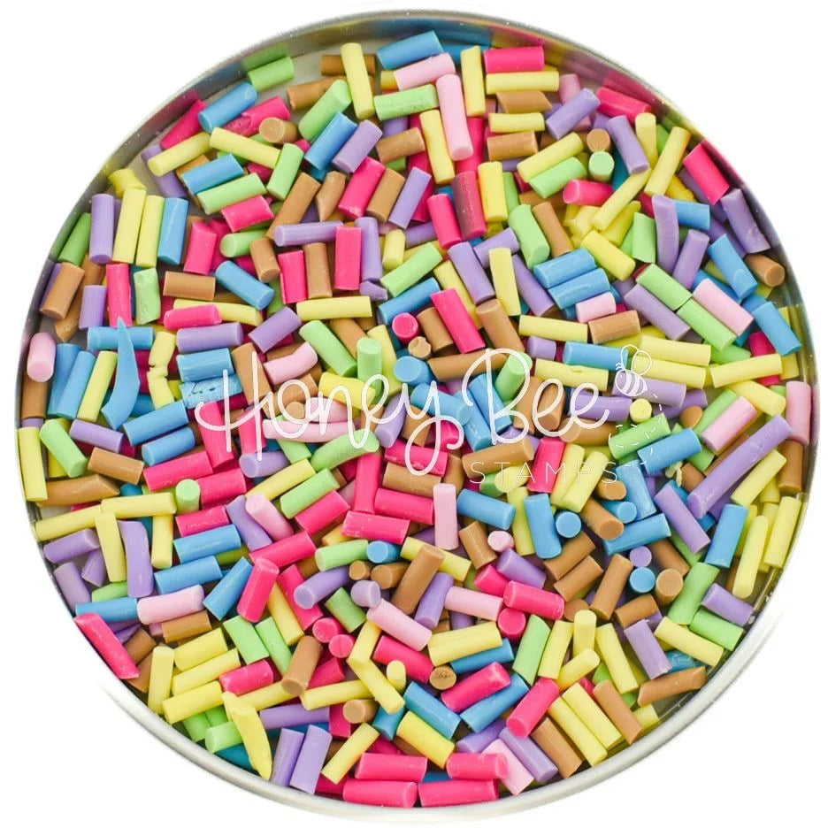 Candy Sprinkles - Clay Pieces | Embellishments | Honey Bee Stamps