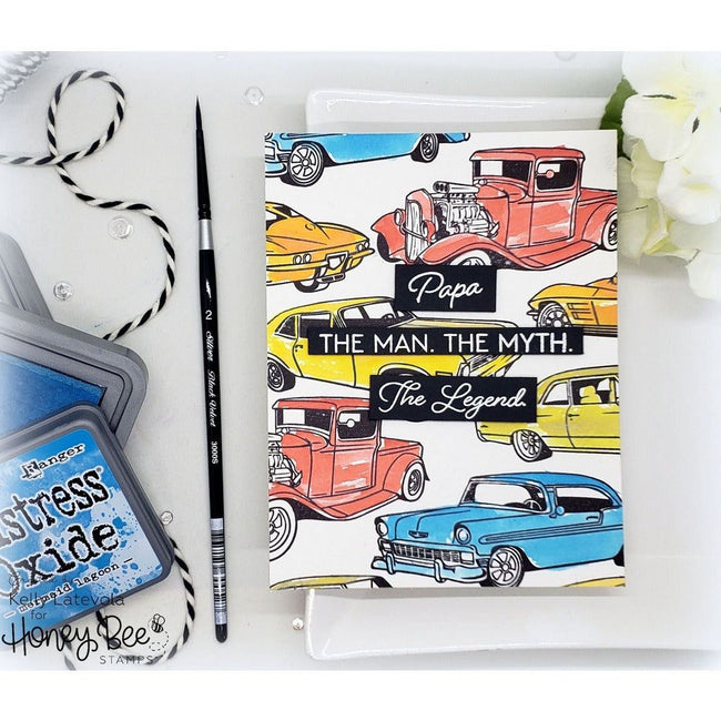 Car Show - 4x8 Stamp Set - Honey Bee Stamps
