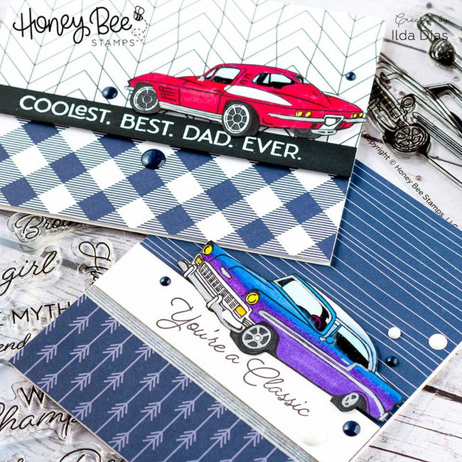 Car Show - Honey Cuts - Honey Bee Stamps