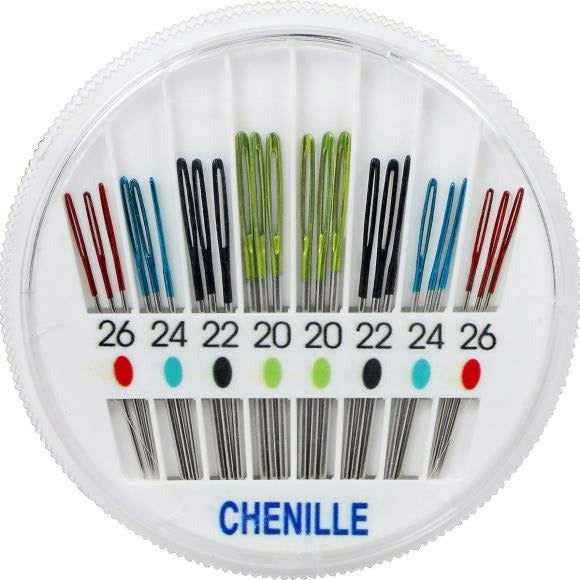 Chenille Color Eye Needles by Singer - 24pkg - Honey Bee Stamps