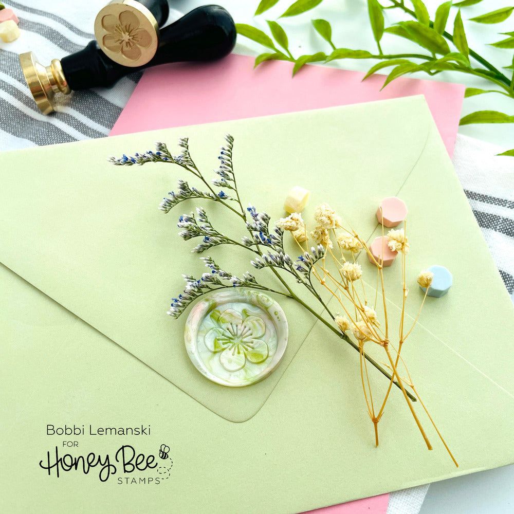 Cherry Blossom - Wax Stamper - Honey Bee Stamps