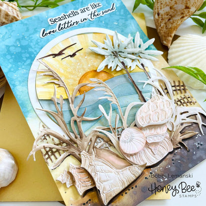 Circlescapes Shaker Frames - Honey Cuts - Stand - Alone Dies - Retiring - Honey Bee Stamps