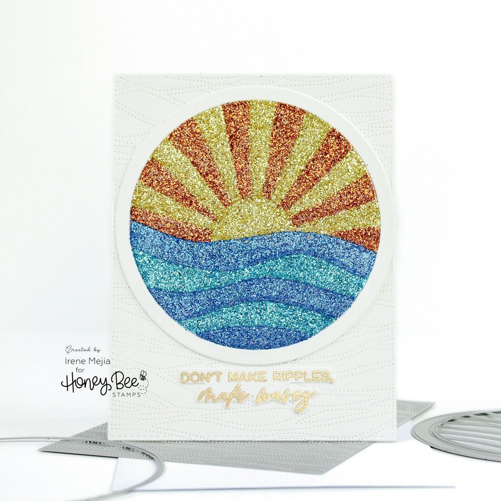 Circlescapes Shaker Frames - Honey Cuts - Stand - Alone Dies - Retiring - Honey Bee Stamps