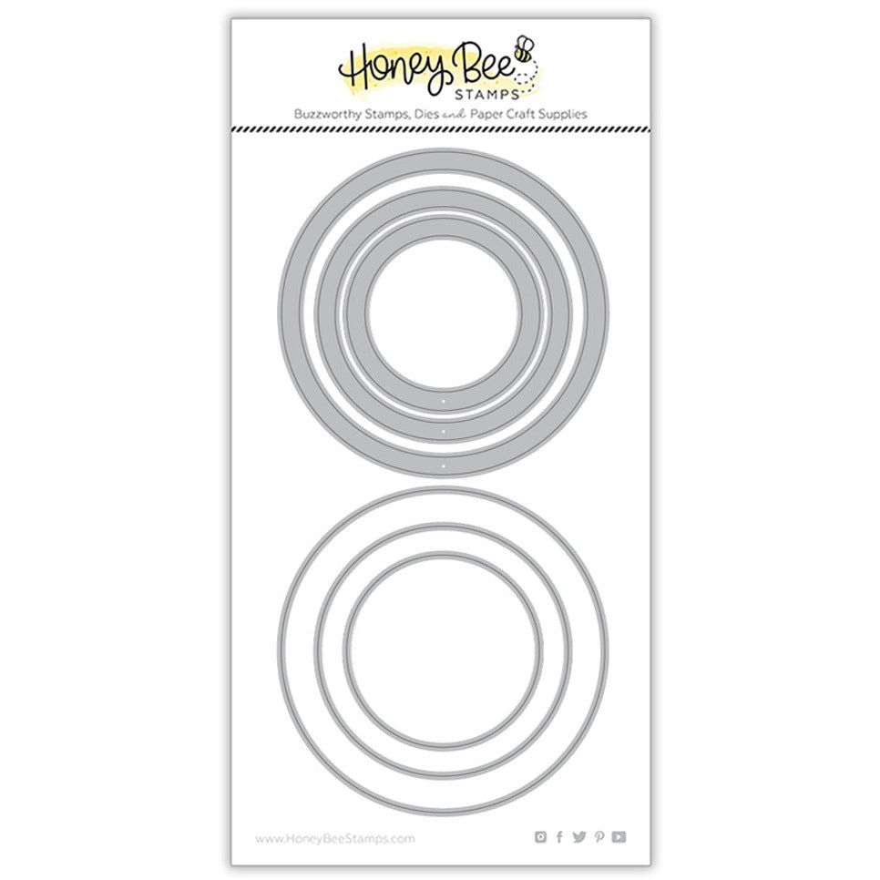 Circlescapes Shaker Frames - Honey Cuts - Stand - Alone Dies - Retiring - Honey Bee Stamps