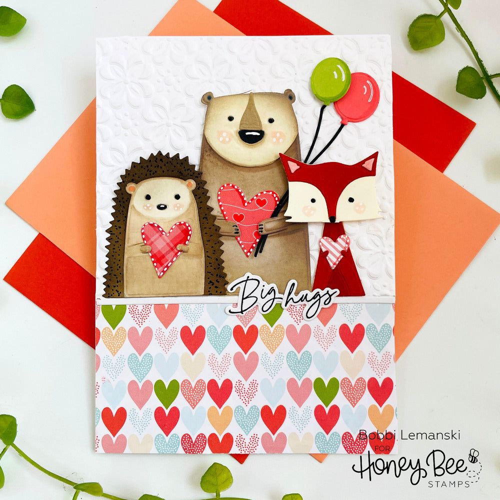 Clover Petals - 3D Embossing Folder - Honey Bee Stamps