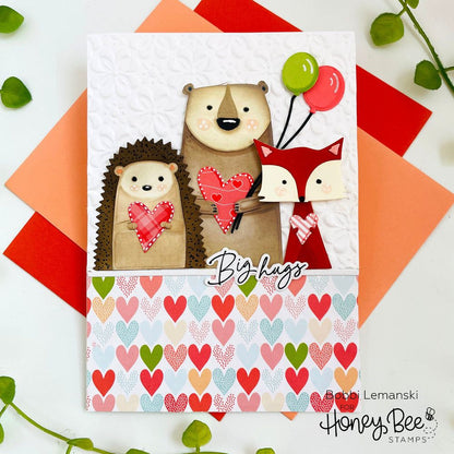 Clover Petals - 3D Embossing Folder - Honey Bee Stamps