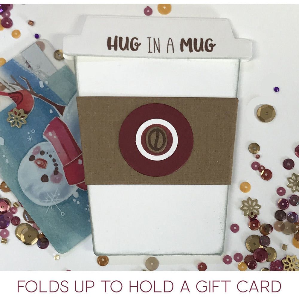 Coffee Gift Card Holder | Honey Cuts | Steel Craft Dies