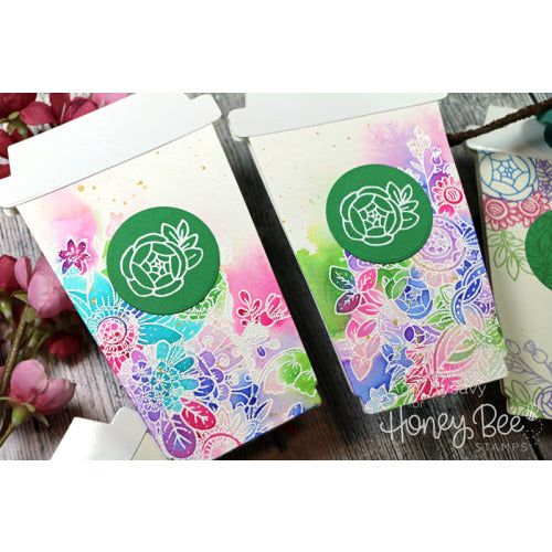 Coffee Cup Gift Card Holder - Honey Cuts - Stand - Alone Dies - Honey Bee Stamps